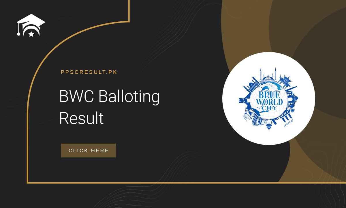 BWC Balloting Result Blue World City