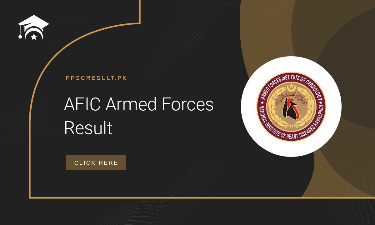 AFIC Armed Forces Result