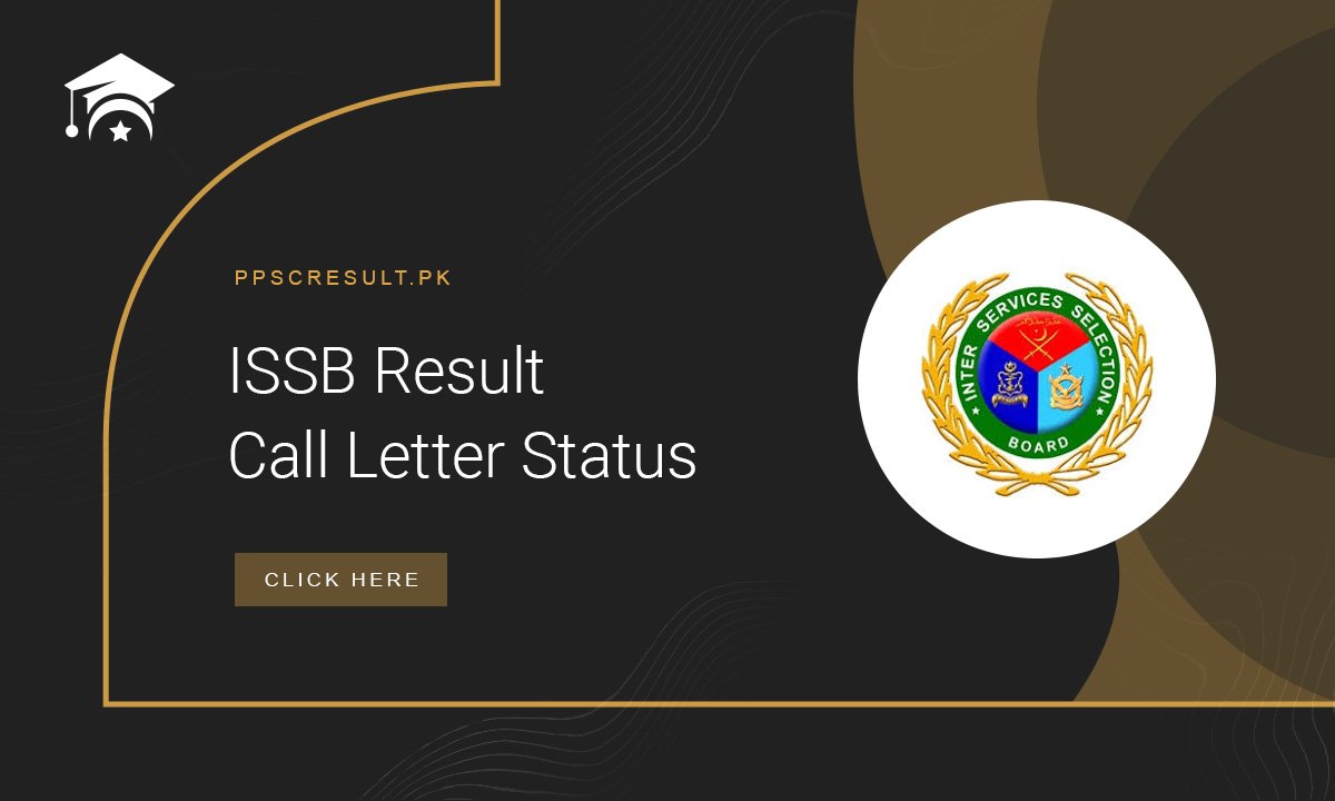 ISSB Result Call Letter Status