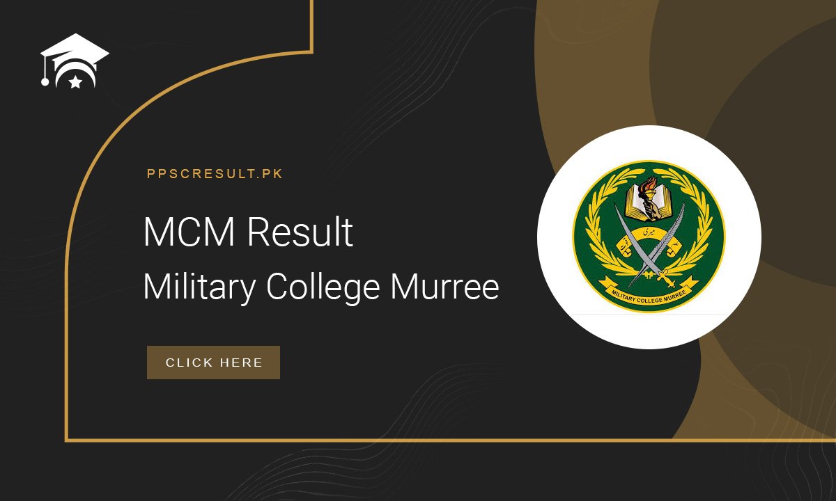 MCM Result 8th Class & 1st Year