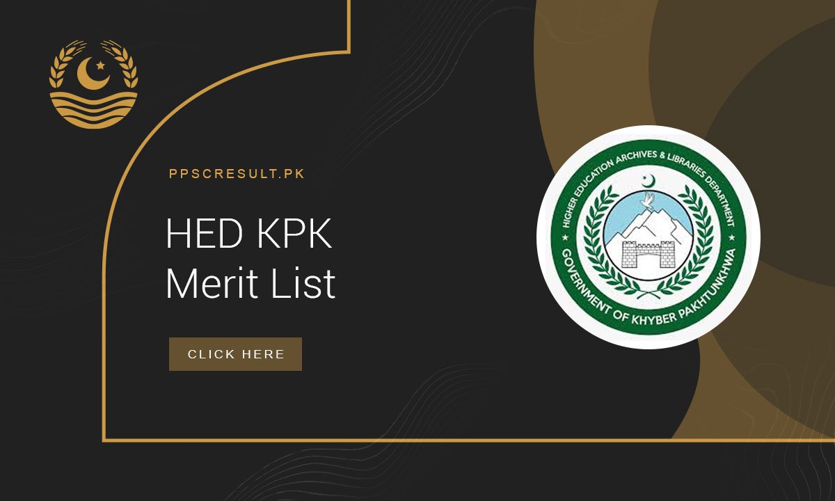 HED KPK Merit List