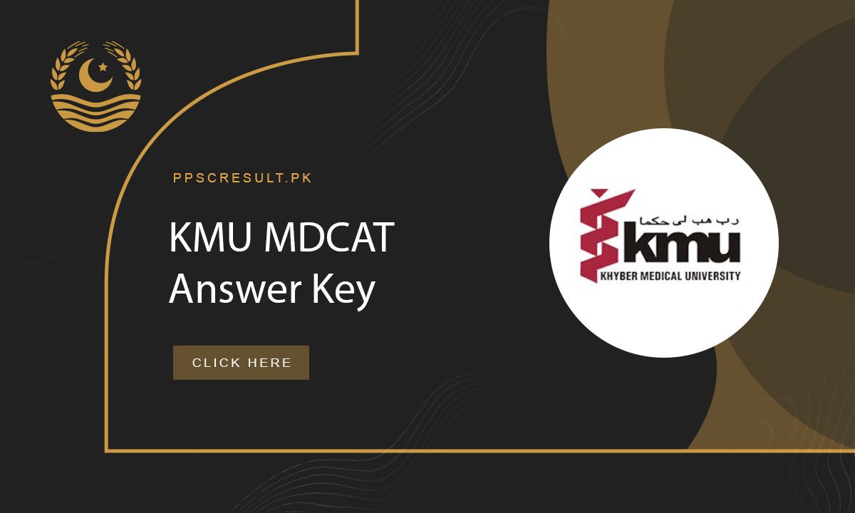 KMU MDCAT Answer Key
