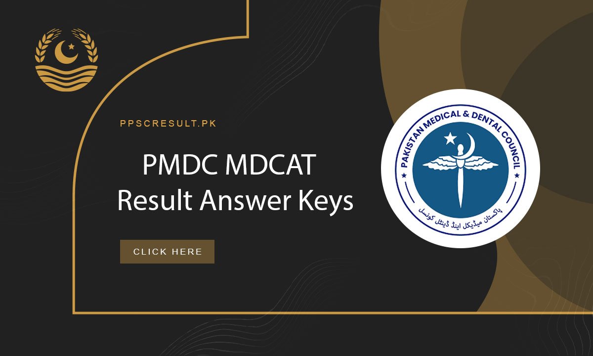 PMDC MDCAT Result
