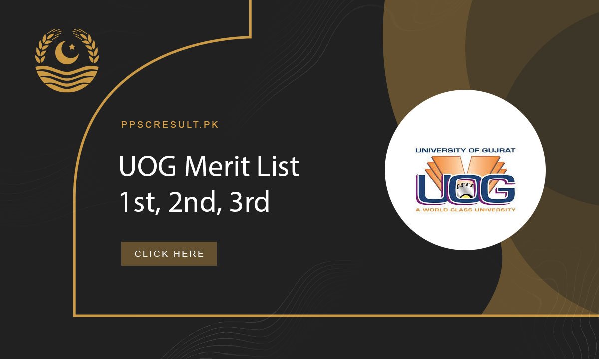 UOG Merit List