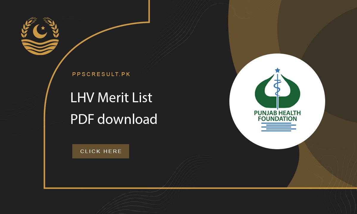 LHV Merit List