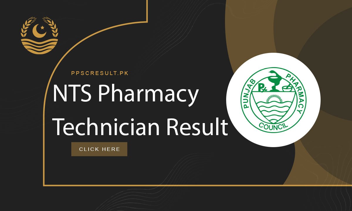 NTS Pharmacy Technician Result