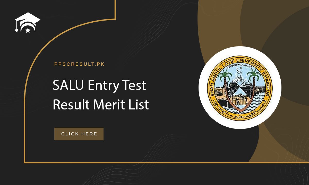 SALU Entry Test Result