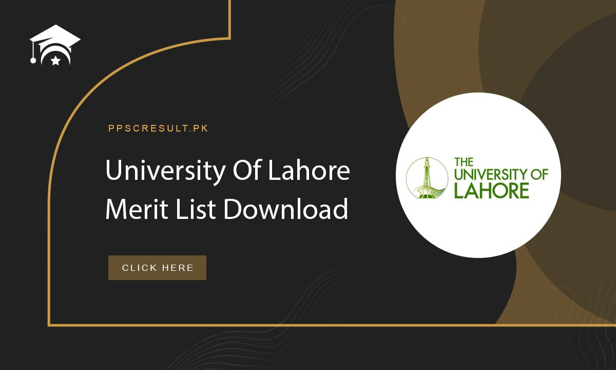 University Of Lahore Merit List