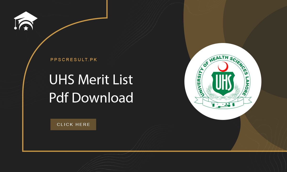 UHS Merit List