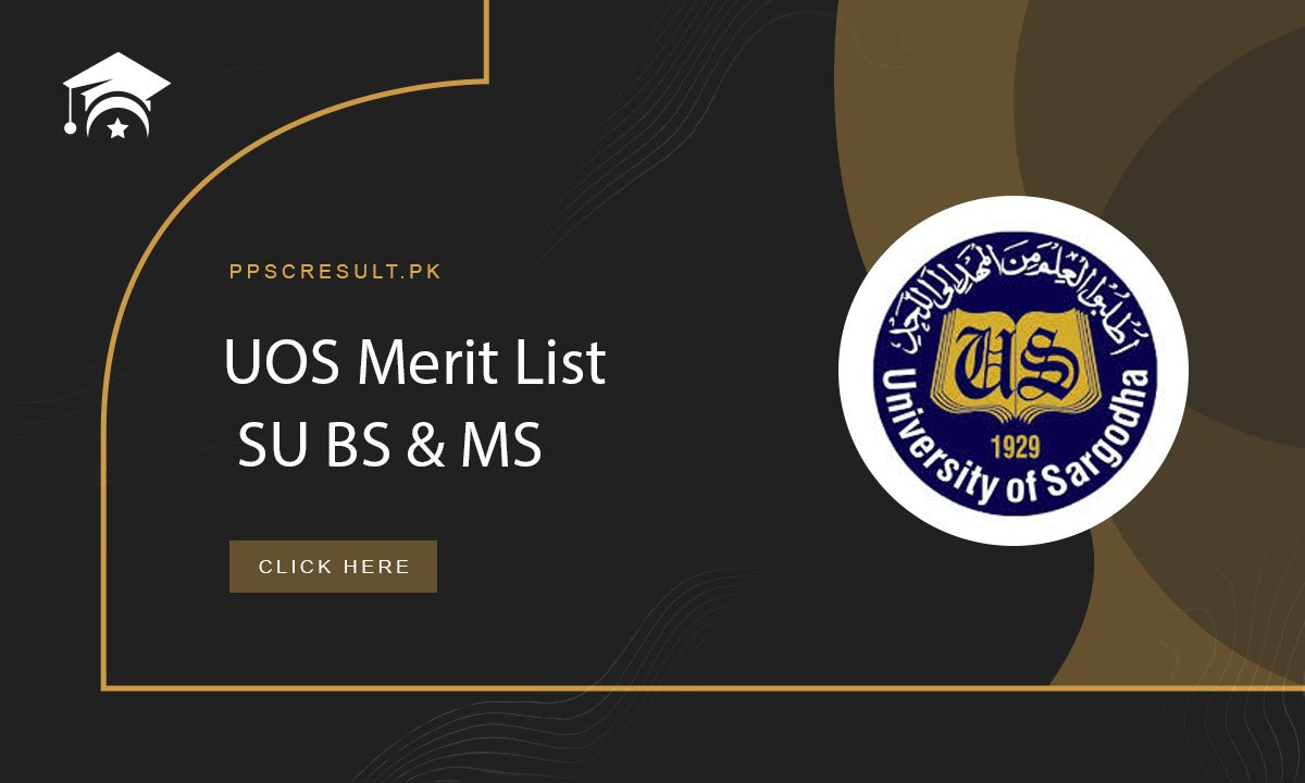 UOS Merit List