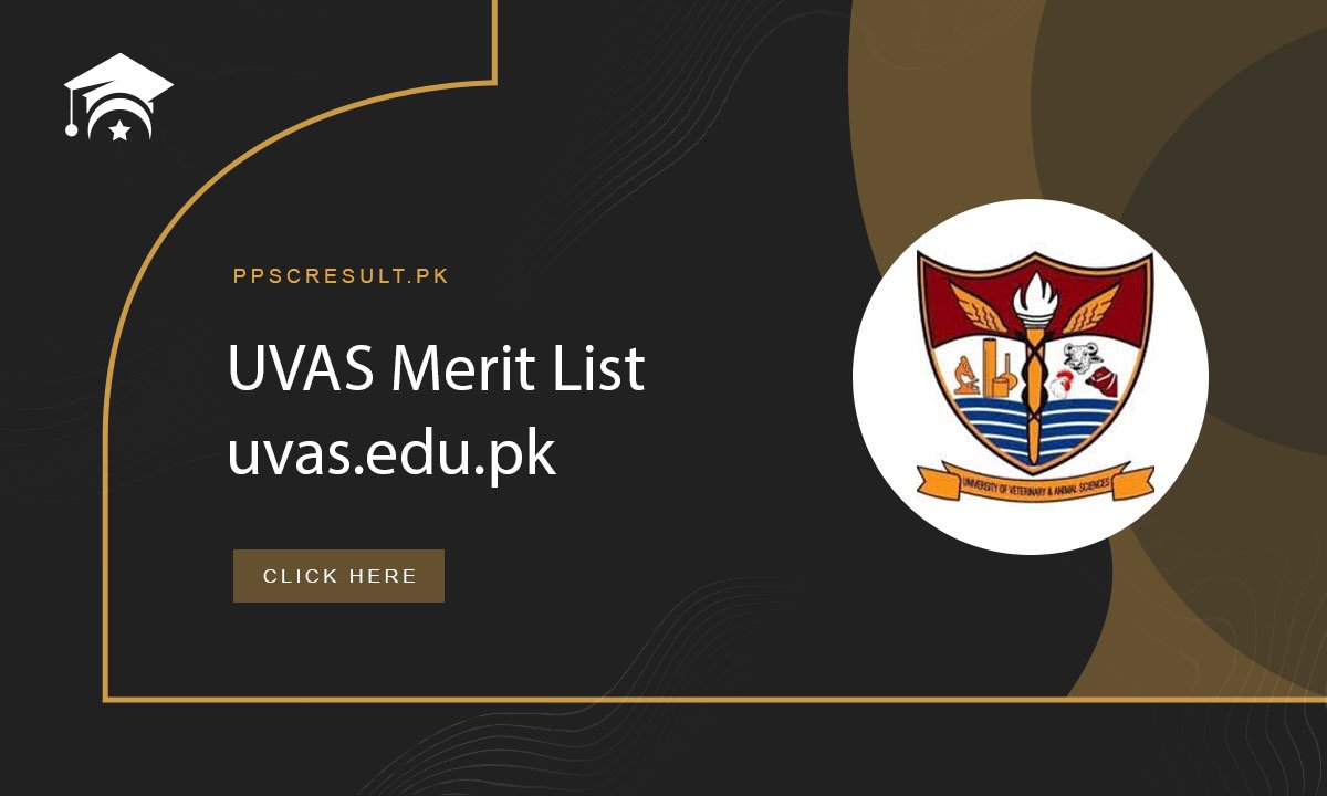 UVAS Merit List