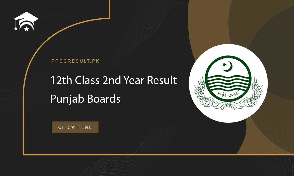 12th Class 2nd Year Result