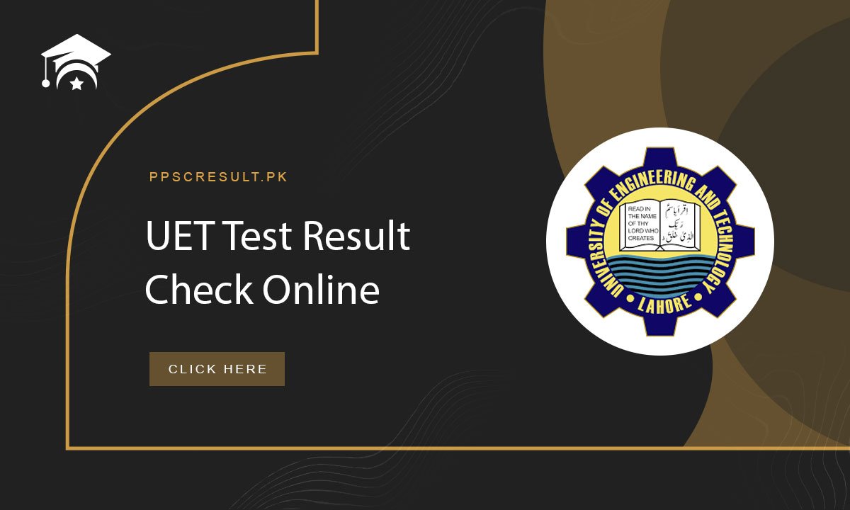 UET Test Result