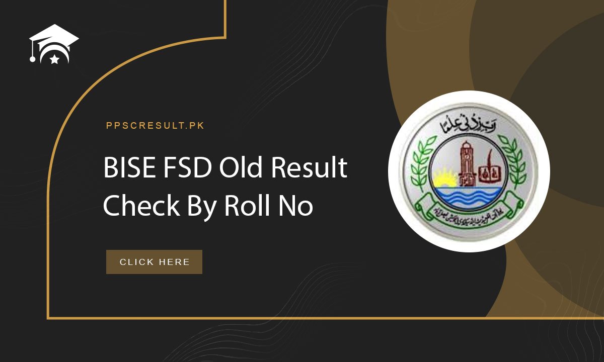 BISE FSD Old Result