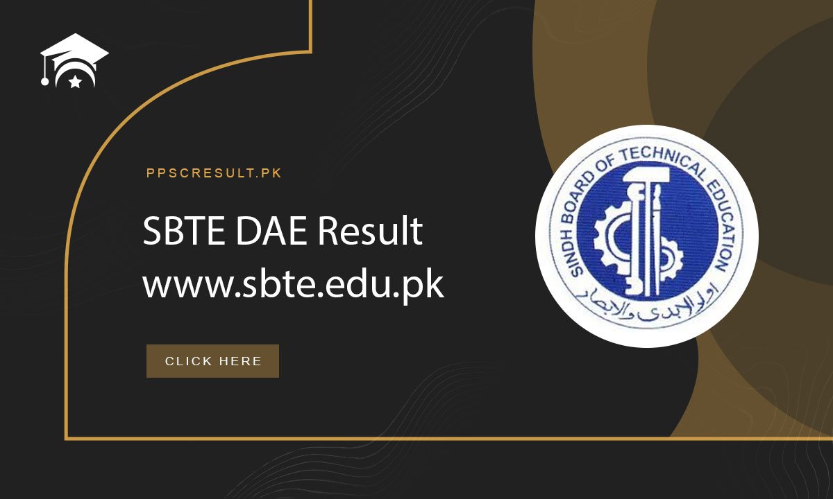 SBTE DAE Result