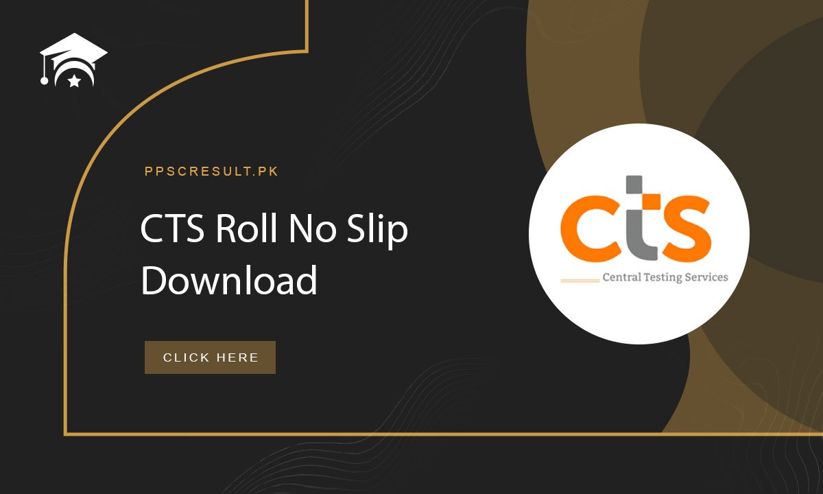 CTS Roll No Slip